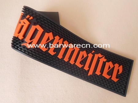 pvc printd bar mat, oem logo afdrukken bar mat, hoge kwaliteit bedrukte bar mat 