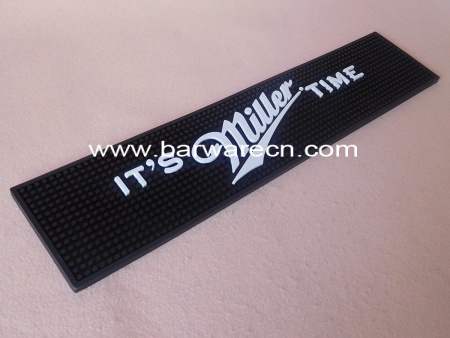 hoge kwaliteit custom 3d logo pvc bar bier drip mat 