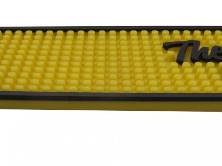 milieuvriendelijke zachte pvc-rail drankmat 