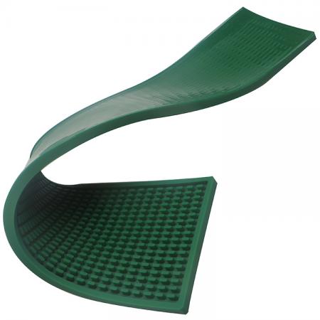 groen duurzaam pvc-bier druppelstang mat 