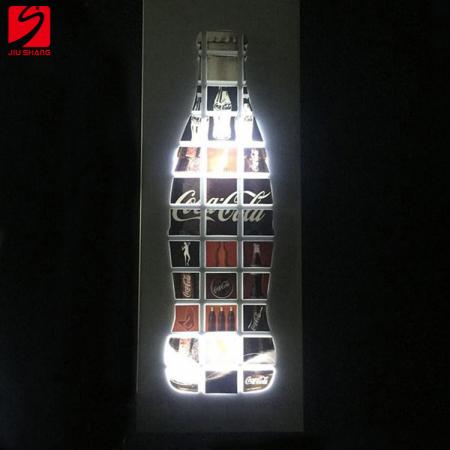 vorm van de fles led-verlichting acryl bord 