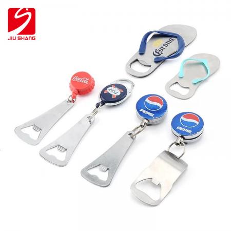 unieke sleutelhanger en flip flops flesopeners metalen barmanstang 