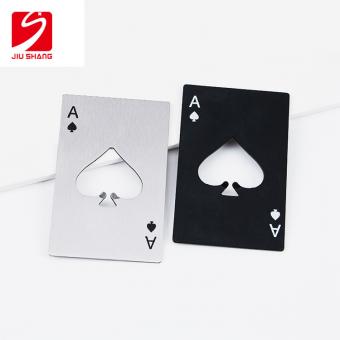 pokerkaart flesopener