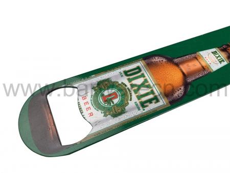 dixie bier vorm bar blad flesopener kunst ontwerp print bar bier alcohol 