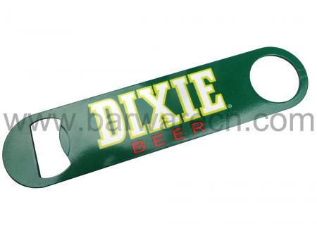 dixie bier vorm bar blad flesopener kunst ontwerp print bar bier alcohol 