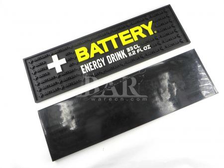 batterij bier cocktail bar runner slip barware bar mat 