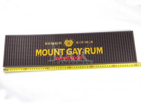 mount gay rum merk promotionele bar mat fabrikant 