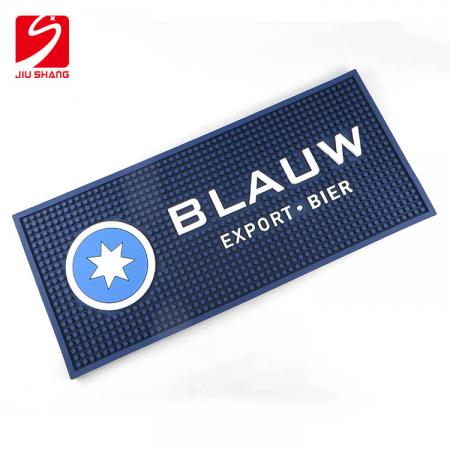 blauwe whiskey spill stop bar mat te koop 