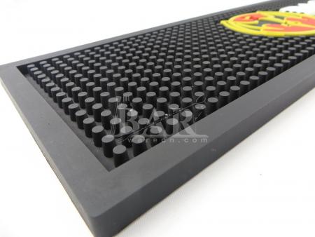 bacardi bier druppelstang mat waterproof pvc onderhoudsmat 