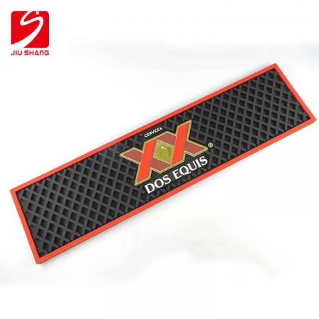 zwarte zachte pvc bar mat brouwerij bier bar runner 