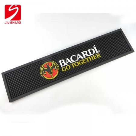 bacardi bier druppelstang mat waterproof pvc onderhoudsmat 