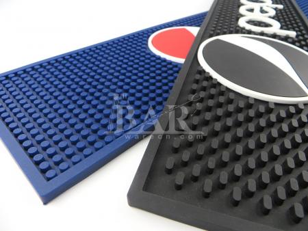 pepsi cocktail barman bar mat blauw en zwart 