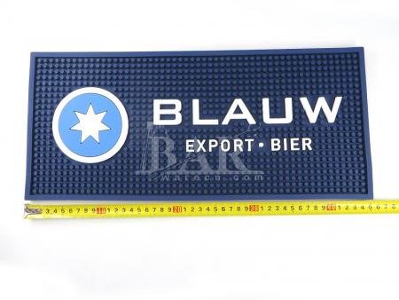 blauwe whiskey spill stop bar mat te koop 