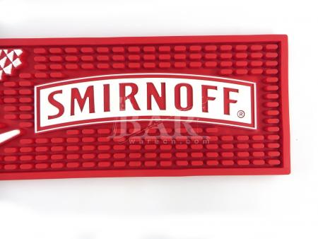 smirnoff logo reliëf bar runner bar mat 