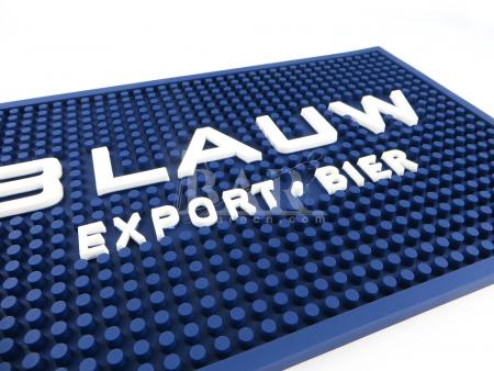 blauwe whiskey spill stop bar mat te koop 