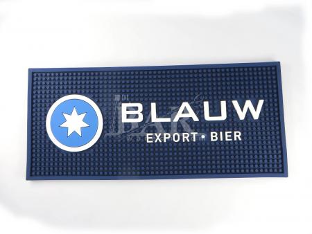 blauwe whiskey spill stop bar mat te koop 