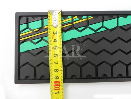 william lawson's rechthoekige rail drip mat bar mat 