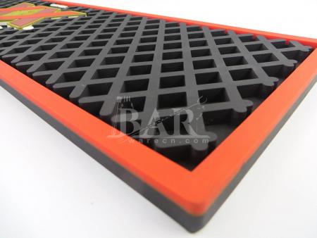 zwarte zachte pvc bar mat brouwerij bier bar runner 