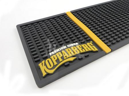 zwarte merk promotionele bier mat bar mat service 