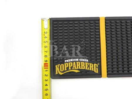 zwarte merk promotionele bier mat bar mat service 