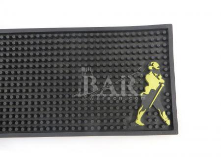 johnnie walker bier label bar runner slip pvc bar mat 