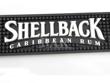 sheelback zwarte heavy duty pvc rubberen bar mat 