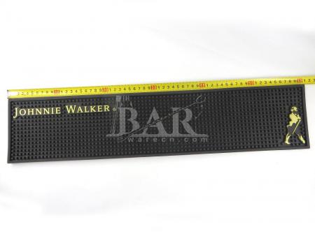 johnnie walker bier label bar runner slip pvc bar mat 