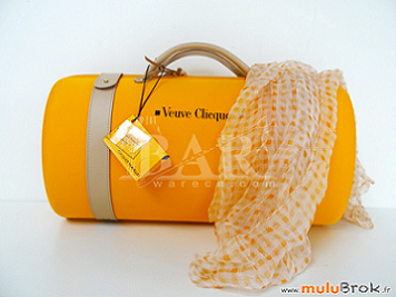 veuve clicquot eva harde champagne draagtas draagtasje draagtas 