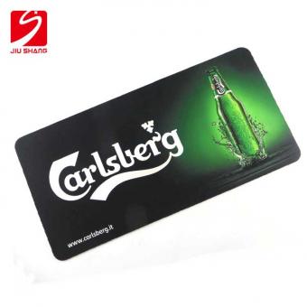 rubber drink logo niet-geweven bar mat