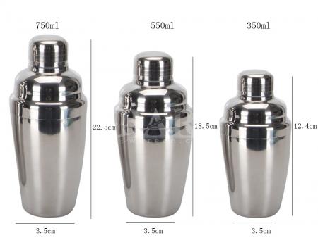 diverse luxe bar set mini bar tools rvs cocktailshaker 