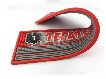 tecate bier label bar runner kwaliteit pvc bar mat 