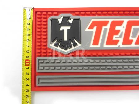 tecate bier label bar runner kwaliteit pvc bar mat 