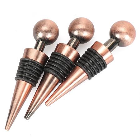 de beste zinklegering metalen wijnflesstoppers wijnspaarders wijnconserven voor bruiloftdecoratie 