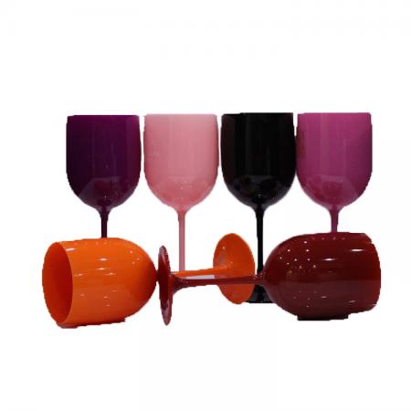 als champagneglas van acryl PS-plastic 