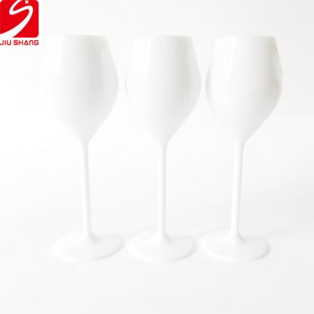 acryl materiaal aanpasbaar kleur logo beker champagne glas 